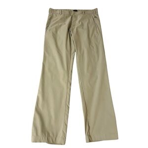 Adidas men’s khaki color golf pants.